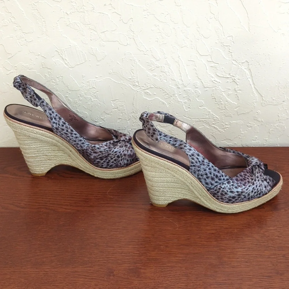 Nine West shiny satin